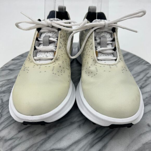 FootJoy Leisure Golf Shoes Womens 6.5 Bone White Synthetic Spikeless Sneakers - Picture 7 of 11